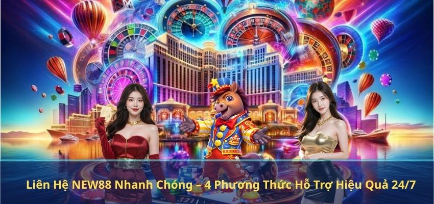 Liên Hệ NEW88 Nhanh Chóng – 4 Phương Thức Hỗ Trợ Hiệu Quả 24/7