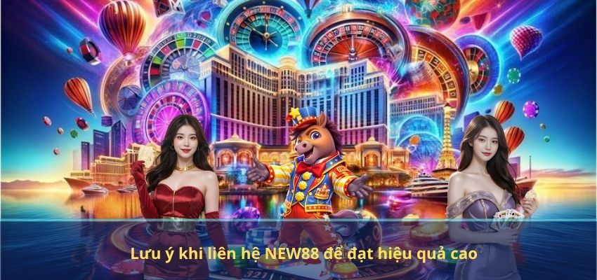 Lưu ý khi liên hệ NEW88 để đạt hiệu quả cao