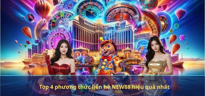 Top 4 phương thức liên hệ NEW88 hiệu quả nhất